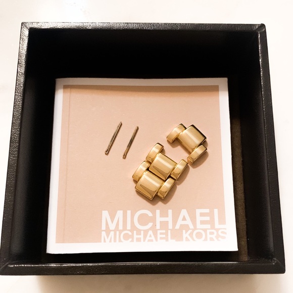 Gold Ivory horn watch with Quartz, mother of pearl - Picture 6 of 6